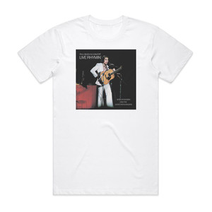 Paul Simon Paul Simon In Concert Live Rhymin Album Cover T-Shirt White Paul Simon Paul Simon In Concert Live Rhymin Album Cover T-Shirt White