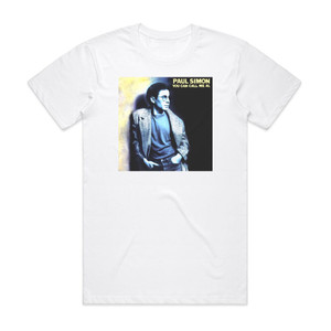Paul Simon You Can Call Me Al Album Cover T-Shirt White Paul Simon You Can Call Me Al Album Cover T-Shirt White