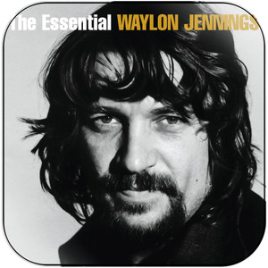 Waylon Jennings The Essential Waylon Jennings Album Cover Sticker Waylon Jennings The Essential Waylon Jennings Album Cover Sticker