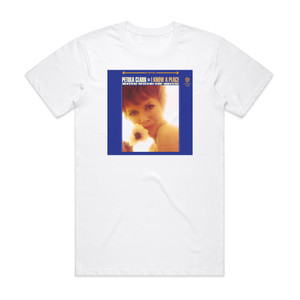 Petula Clark I Know A Place Album Cover T-Shirt White Petula Clark I Know A Place Album Cover T-Shirt White