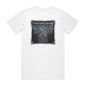 Primal Fear Angels Of Mercy Live In Germany Album Cover T-Shirt White Primal Fear Angels Of Mercy Live In Germany Album Cover T-Shirt White