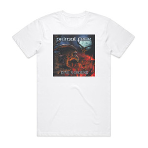 Primal Fear Devils Ground 1 Album Cover T-Shirt White