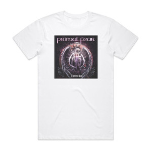 Primal Fear I Will Be Gone Album Cover T-Shirt White Primal Fear I Will Be Gone Album Cover T-Shirt White