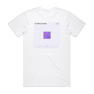 PURPLE KISS Into Violet Album Cover T-Shirt White PURPLE KISS Into Violet Album Cover T-Shirt White