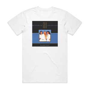 Pussycat Premium Gold Collection Album Cover T-Shirt White Pussycat Premium Gold Collection Album Cover T-Shirt White