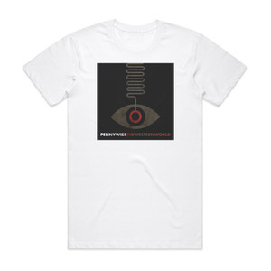 Pennywise The Western World Album Cover T-Shirt White Pennywise The Western World Album Cover T-Shirt White