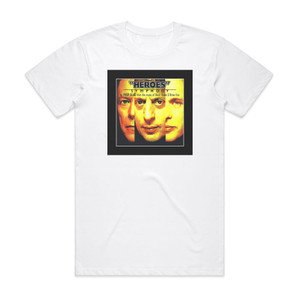 Philip Glass Heroes Symphony From The Music Of David Bowie Brian Eno Album Cover T-Shirt White Philip Glass Heroes Symphony From The Music Of David Bowie Brian Eno Album Cover T-Shirt White