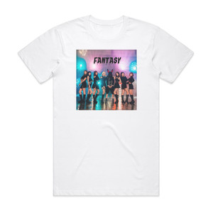 Pink Fantasy Fantasy Album Cover T-Shirt White Pink Fantasy Fantasy Album Cover T-Shirt White