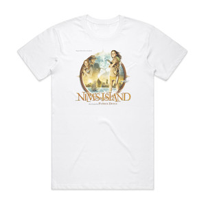 Patrick Doyle Nims Island Album Cover T-Shirt White Patrick Doyle Nims Island Album Cover T-Shirt White