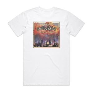 Pretty Lights Filling Up The City Skies Album Cover T-Shirt White Pretty Lights Filling Up The City Skies Album Cover T-Shirt White
