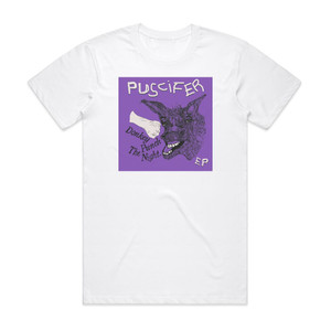 Puscifer Donkey Punch The Night Album Cover T-Shirt White Puscifer Donkey Punch The Night Album Cover T-Shirt White