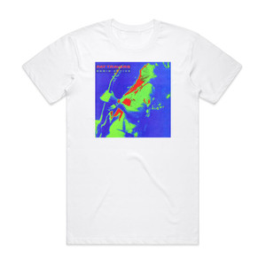 Pat Travers Radio Active Album Cover T-Shirt White Pat Travers Radio Active Album Cover T-Shirt White