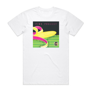 Pink Project Split Album Cover T-Shirt White Pink Project Split Album Cover T-Shirt White