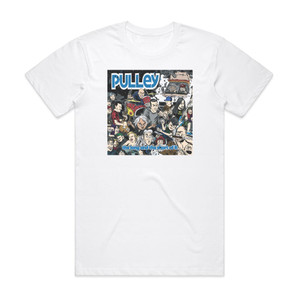Pulley The Long And The Short Of It Album Cover T-Shirt White Pulley The Long And The Short Of It Album Cover T-Shirt White