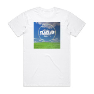 Placebo Bright Lights Album Cover T-Shirt White Placebo Bright Lights Album Cover T-Shirt White