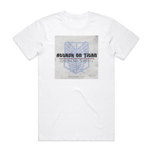 Pontus Hultgren Guren No Yumiya From Attack On Titan Album Cover T-Shirt White Pontus Hultgren Guren No Yumiya From Attack On Titan Album Cover T-Shirt White