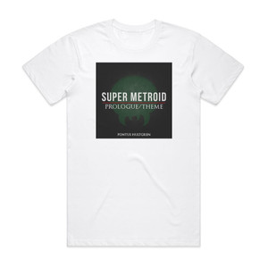 Pontus Hultgren Prologue Theme From Super Metroid Album Cover T-Shirt White Pontus Hultgren Prologue Theme From Super Metroid Album Cover T-Shirt White
