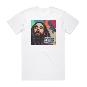 Promoe Krksngen Album Cover T-Shirt White Promoe Krksngen Album Cover T-Shirt White