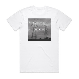 Plant43 Grid Connection Album Cover T-Shirt White
