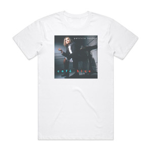 Patricia Barber Caf Blue Album Cover T-Shirt White Patricia Barber Caf Blue Album Cover T-Shirt White