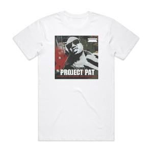 Project Pat Crook By Da Book The Fed Story Album Cover T-Shirt White