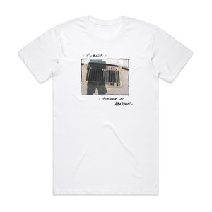 Pinback Summer In Abaddon Album Cover T-Shirt White Pinback Summer In Abaddon Album Cover T-Shirt White