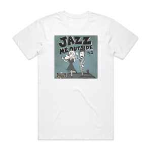 Postmodern Jukebox Jazz Me Outside Pt 2 Album Cover T-Shirt White Postmodern Jukebox Jazz Me Outside Pt 2 Album Cover T-Shirt White