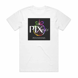 Pentatonix Ptxmas Album Cover T-Shirt White Pentatonix Ptxmas Album Cover T-Shirt White