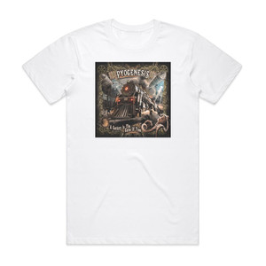 Pyogenesis A Century In The Curse Of Time Album Cover T-Shirt White Pyogenesis A Century In The Curse Of Time Album Cover T-Shirt White