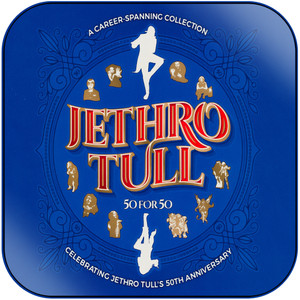 Jethro Tull 50 For 50 Album Cover Sticker Jethro Tull 50 For 50 Album Cover Sticker