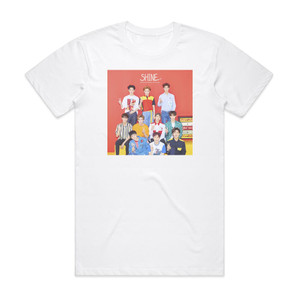 PENTAGON Shine Album Cover T-Shirt White PENTAGON Shine Album Cover T-Shirt White
