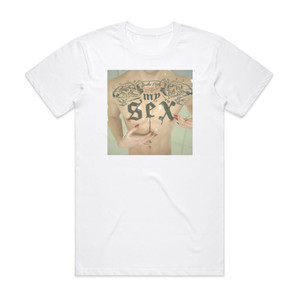 Pussy Riot My Sex Album Cover T-Shirt White Pussy Riot My Sex Album Cover T-Shirt White