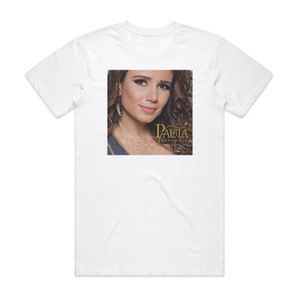 Paula Fernandes Meus Encantos Album Cover T-Shirt White Paula Fernandes Meus Encantos Album Cover T-Shirt White