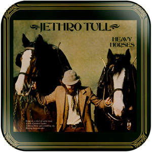 Jethro Tull Heavy Horses Album Cover Sticker Jethro Tull Heavy Horses Album Cover Sticker