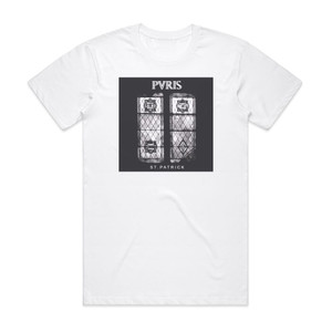 PVRIS St Patrick Album Cover T-Shirt White PVRIS St Patrick Album Cover T-Shirt White