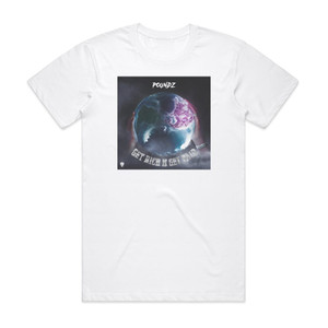 Poundz Get Rich N Get Paid Album Cover T-Shirt White Poundz Get Rich N Get Paid Album Cover T-Shirt White