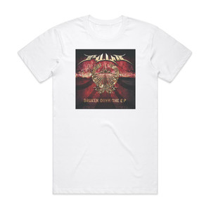 Pillar Broken Down The Ep Album Cover T-Shirt White Pillar Broken Down The Ep Album Cover T-Shirt White