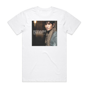 Pierdavide Carone Distrattamente Album Cover T-Shirt White Pierdavide Carone Distrattamente Album Cover T-Shirt White