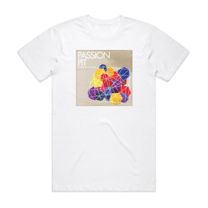 Passion Pit Chunk Of Change Album Cover T-Shirt White Passion Pit Chunk Of Change Album Cover T-Shirt White