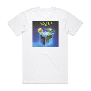 Passport Infinity Machine Album Cover T-Shirt White Passport Infinity Machine Album Cover T-Shirt White