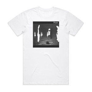 Pram Dark Island Album Cover T-Shirt White Pram Dark Island Album Cover T-Shirt White