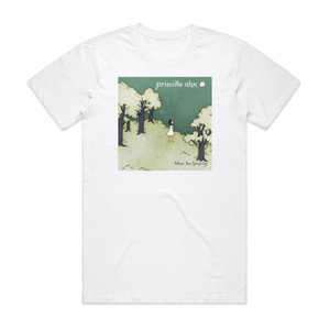 Priscilla Ahn When You Grow Up Album Cover T-Shirt White Priscilla Ahn When You Grow Up Album Cover T-Shirt White