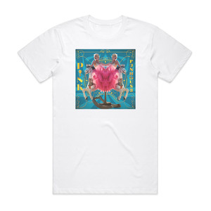 Pink Funhouse 1 Album Cover T-Shirt White Pink Funhouse 1 Album Cover T-Shirt White