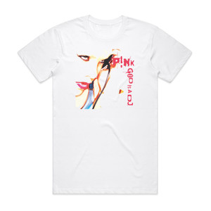 Pink God Is A Dj Album Cover T-Shirt White Pink God Is A Dj Album Cover T-Shirt White
