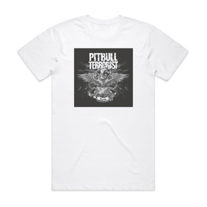 Pitbull Terrorist Cia Album Cover T-Shirt White Pitbull Terrorist Cia Album Cover T-Shirt White