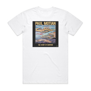 Paul Motian The Story Of Maryam Album Cover T-Shirt White Paul Motian The Story Of Maryam Album Cover T-Shirt White