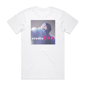 Pascal Obispo Studio Fan Album Cover T-Shirt White Pascal Obispo Studio Fan Album Cover T-Shirt White