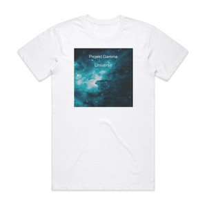 Projekt Gamma Universe Album Cover T-Shirt White