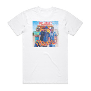 Papi Sanchez Rumba Album Cover T-Shirt White Papi Sanchez Rumba Album Cover T-Shirt White