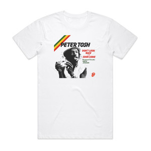 Peter Tosh You Gotta Walk Dont Look Back Album Cover T-Shirt White Peter Tosh You Gotta Walk Dont Look Back Album Cover T-Shirt White